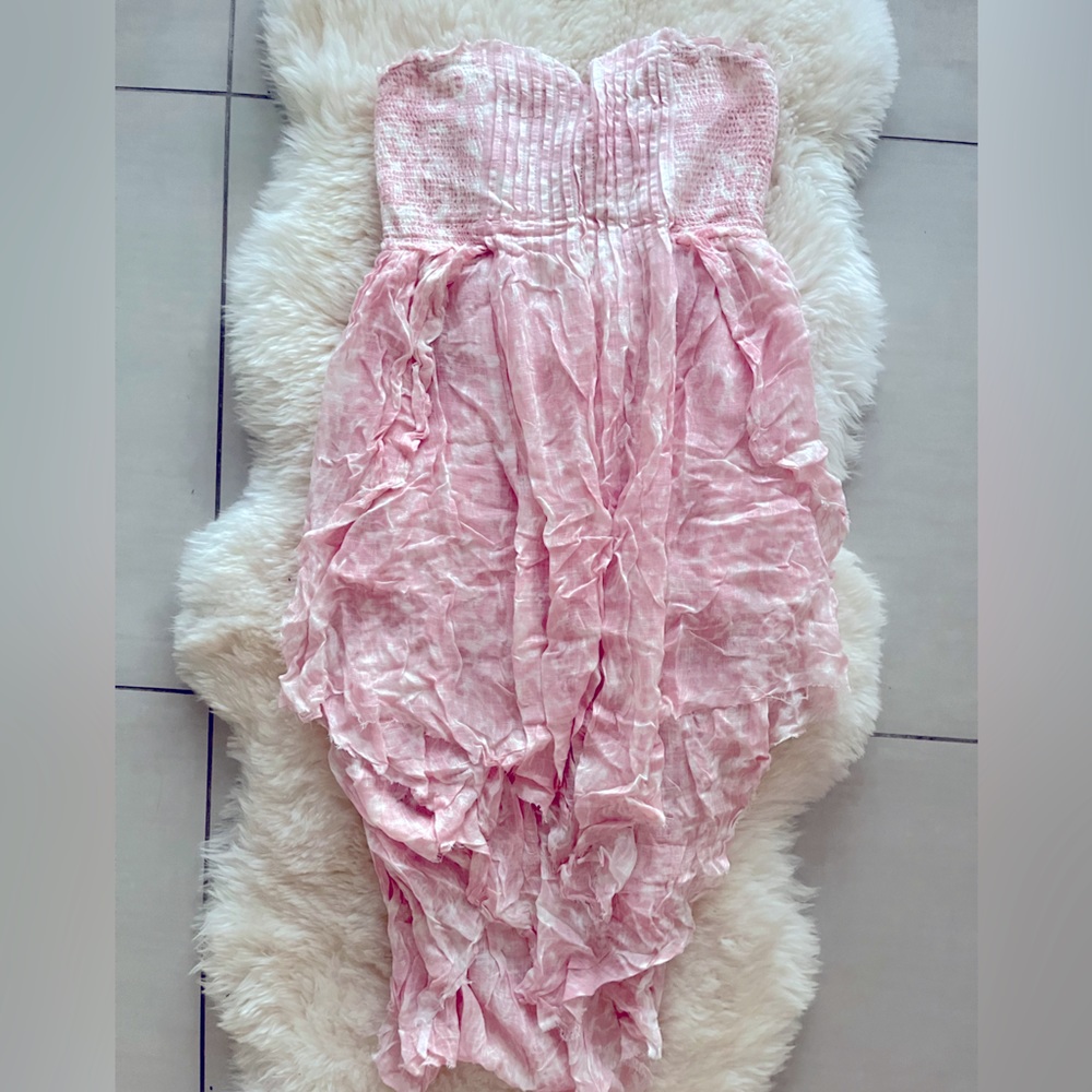 Strapless Free People dress